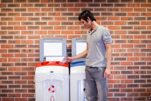 Eco-friendly waste management in construction site