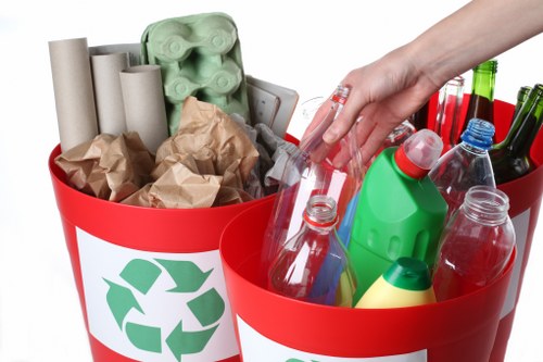 Eco-friendly waste recycling and separation process