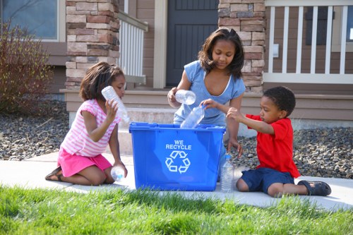 Marks Gate area with sustainable waste management practices