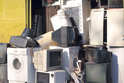 Expert waste clearance team managing construction debris in Harrow