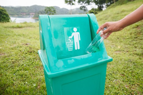 Modern machinery for waste sorting and recycling